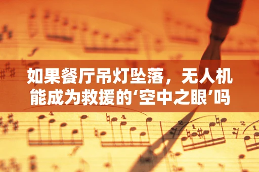 如果餐厅吊灯坠落，无人机能成为救援的‘空中之眼’吗？