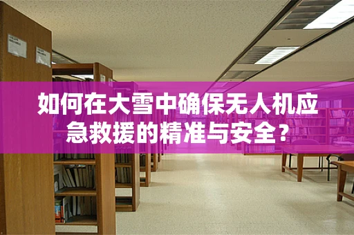 如何在大雪中确保无人机应急救援的精准与安全？