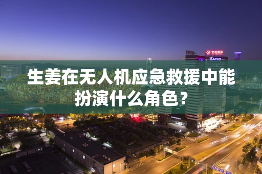 生姜在无人机应急救援中能扮演什么角色？