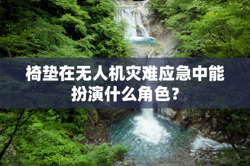椅垫在无人机灾难应急中能扮演什么角色？