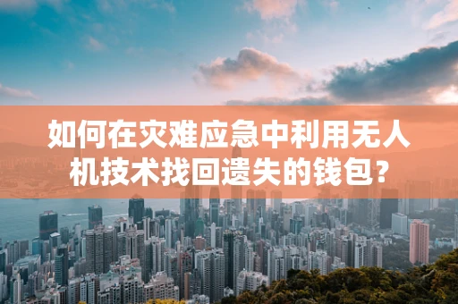 如何在灾难应急中利用无人机技术找回遗失的钱包？