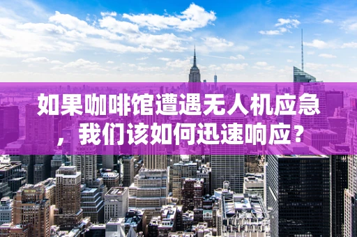 如果咖啡馆遭遇无人机应急，我们该如何迅速响应？