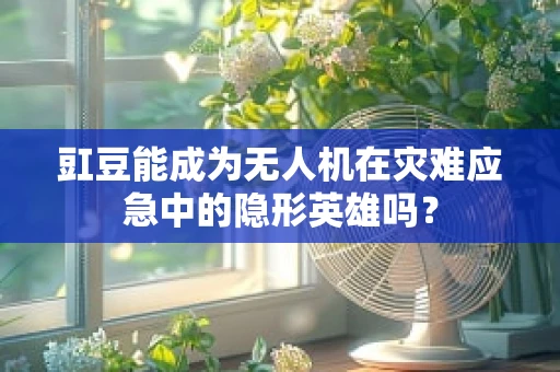 豇豆能成为无人机在灾难应急中的隐形英雄吗？