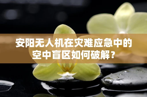 安阳无人机在灾难应急中的空中盲区如何破解？