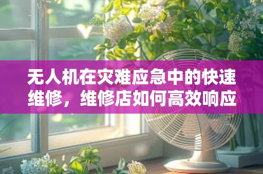 无人机在灾难应急中的快速维修，维修店如何高效响应？