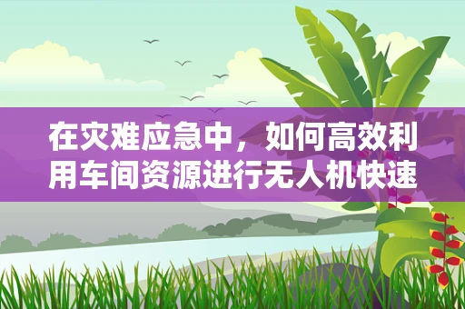 在灾难应急中，如何高效利用车间资源进行无人机快速部署？