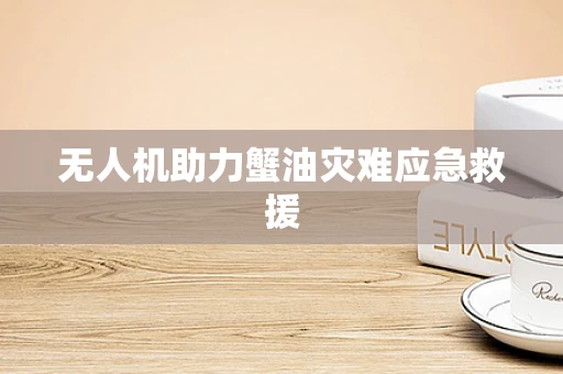 无人机助力蟹油灾难应急救援
