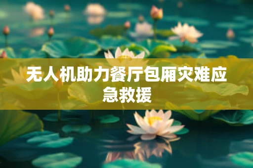 无人机助力餐厅包厢灾难应急救援