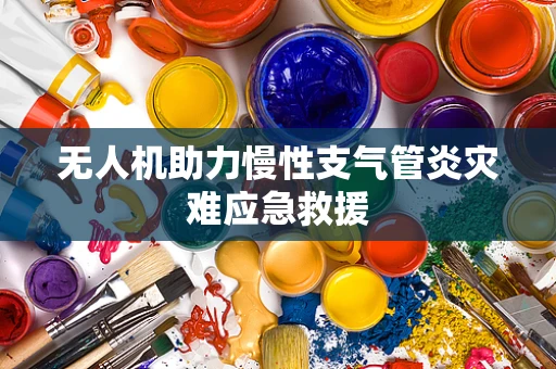 无人机助力慢性支气管炎灾难应急救援