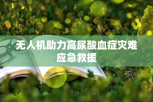 无人机助力高尿酸血症灾难应急救援