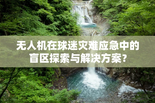 无人机在球迷灾难应急中的盲区探索与解决方案？