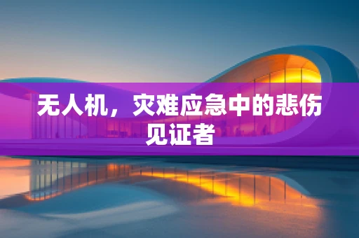 无人机，灾难应急中的悲伤见证者