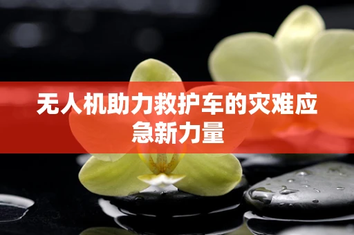 无人机助力救护车的灾难应急新力量