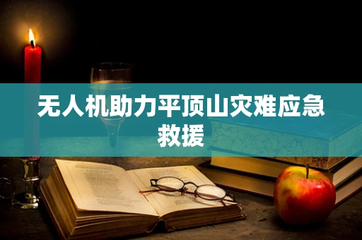 无人机助力平顶山灾难应急救援