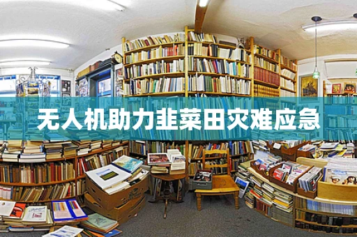 无人机助力韭菜田灾难应急