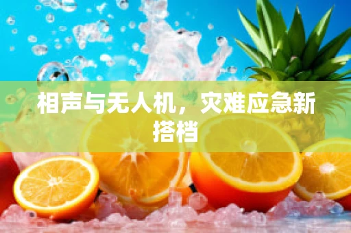 相声与无人机，灾难应急新搭档
