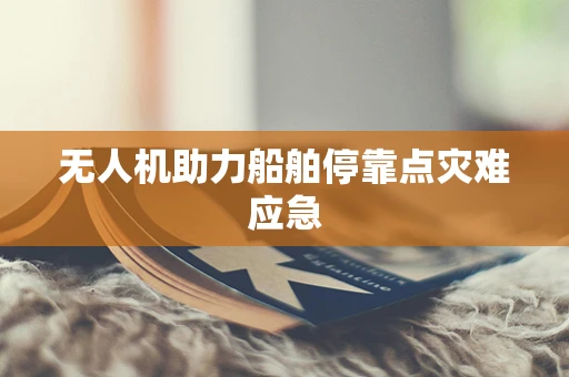 无人机助力船舶停靠点灾难应急