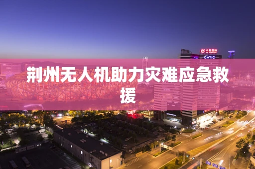 荆州无人机助力灾难应急救援