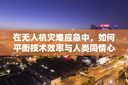 在无人机灾难应急中，如何平衡技术效率与人类同情心？