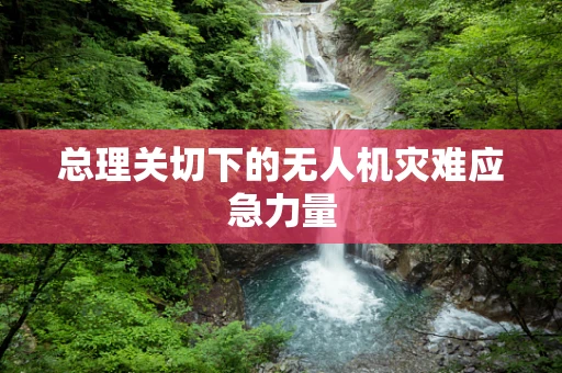 总理关切下的无人机灾难应急力量