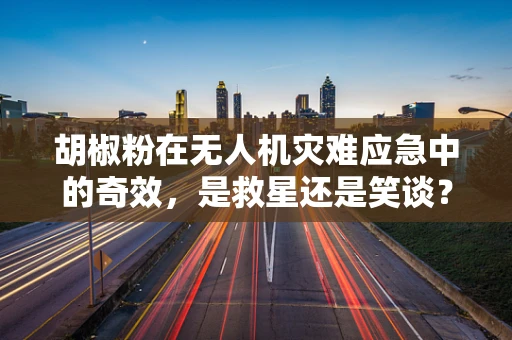 胡椒粉在无人机灾难应急中的奇效，是救星还是笑谈？