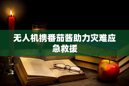 无人机携番茄酱助力灾难应急救援