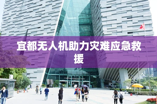宜都无人机助力灾难应急救援