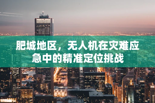 肥城地区，无人机在灾难应急中的精准定位挑战