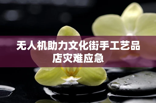 无人机助力文化街手工艺品店灾难应急