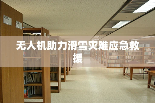 无人机助力滑雪灾难应急救援