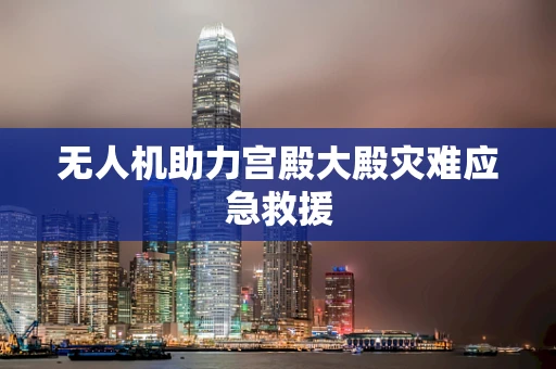 无人机助力宫殿大殿灾难应急救援