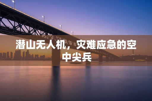 潜山无人机，灾难应急的空中尖兵