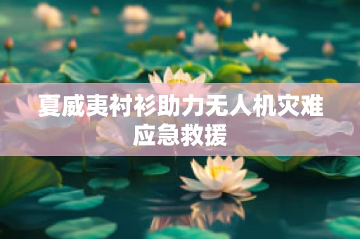 夏威夷衬衫助力无人机灾难应急救援