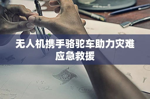 无人机携手骆驼车助力灾难应急救援