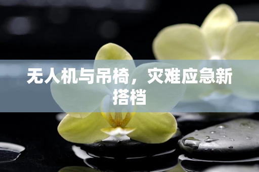 无人机与吊椅，灾难应急新搭档