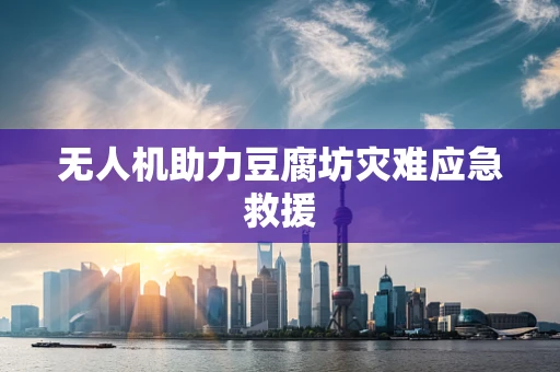 无人机助力豆腐坊灾难应急救援