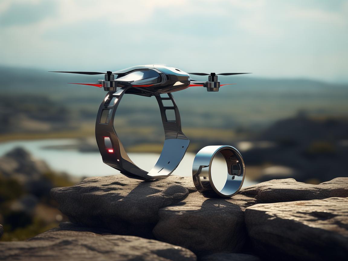 无人机戒指托,灾难应急新力量