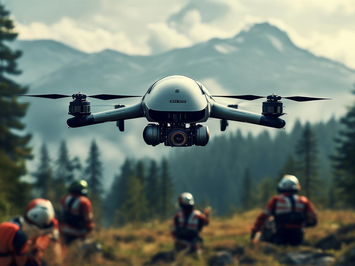 无人机助力重症肌无力灾难应急救援