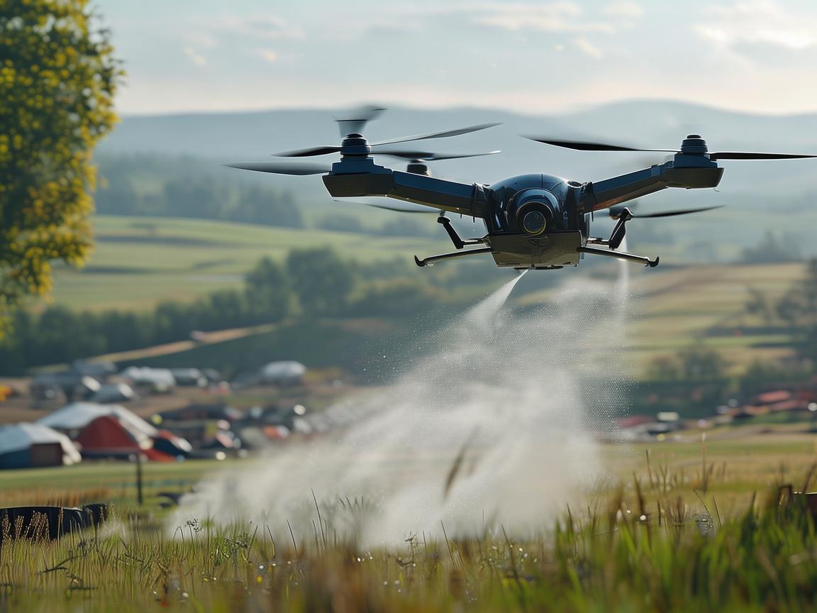 无人机携冰箱除味剂助力灾难应急