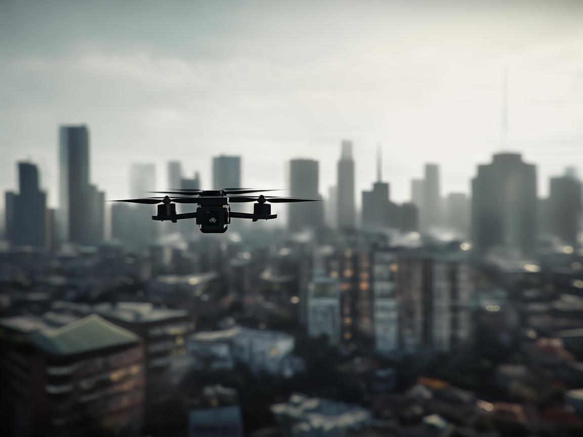 无人机借助阳台晾衣架，助力灾难应急救援