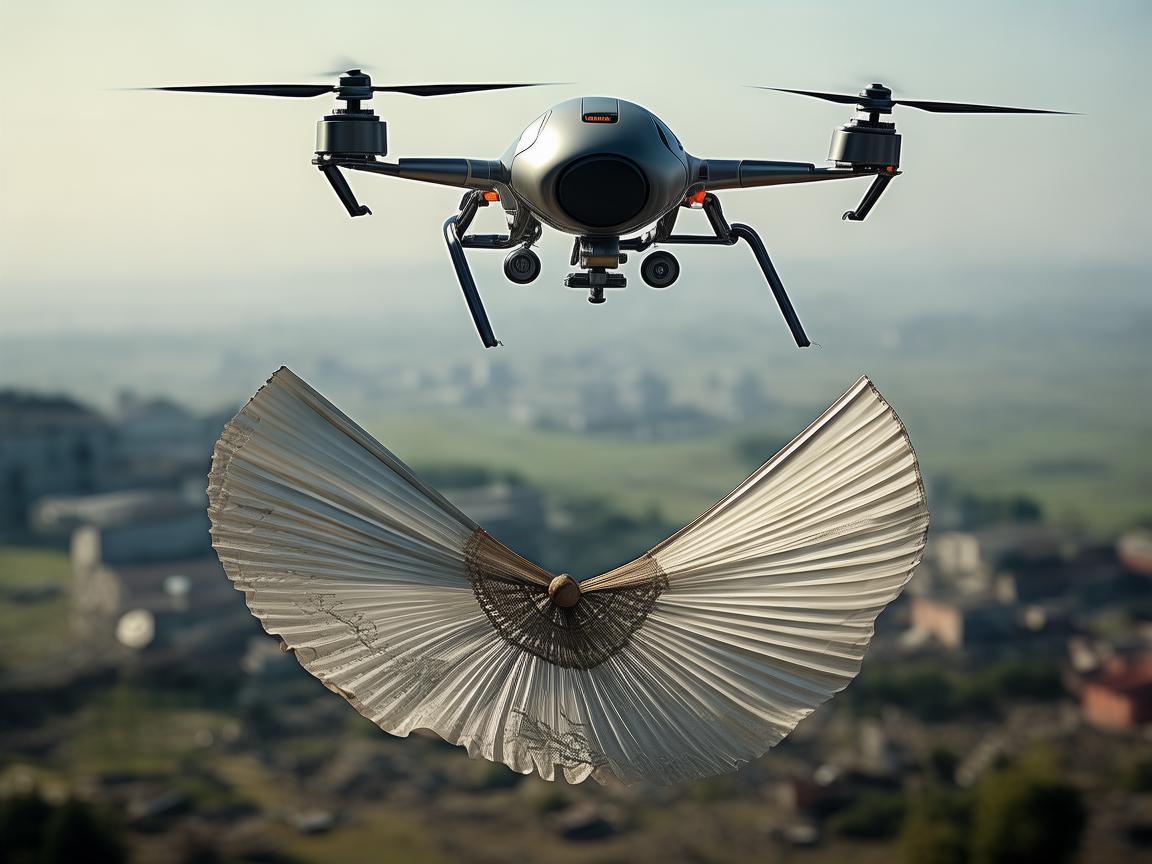 无人机携手摇头扇,灾难应急新力量