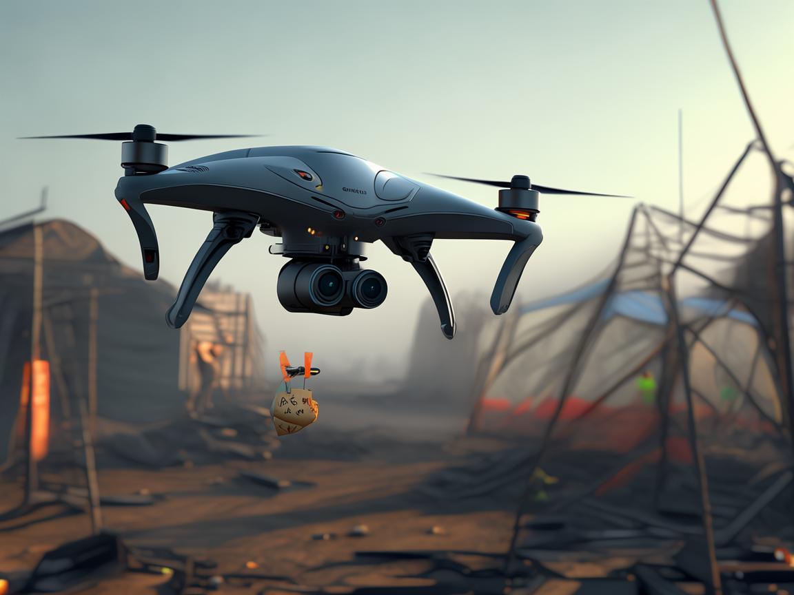 无人机助力灾难应急,传递病人亲属牵挂