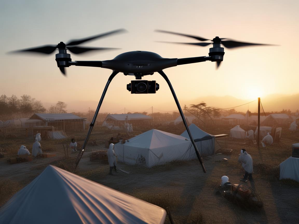 无人机助力诊所灾难应急救援