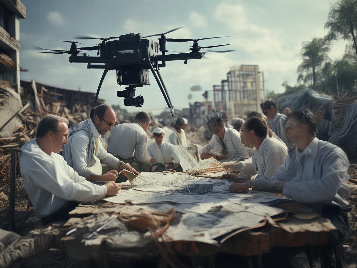 官员在无人机灾难应急中的关键作用