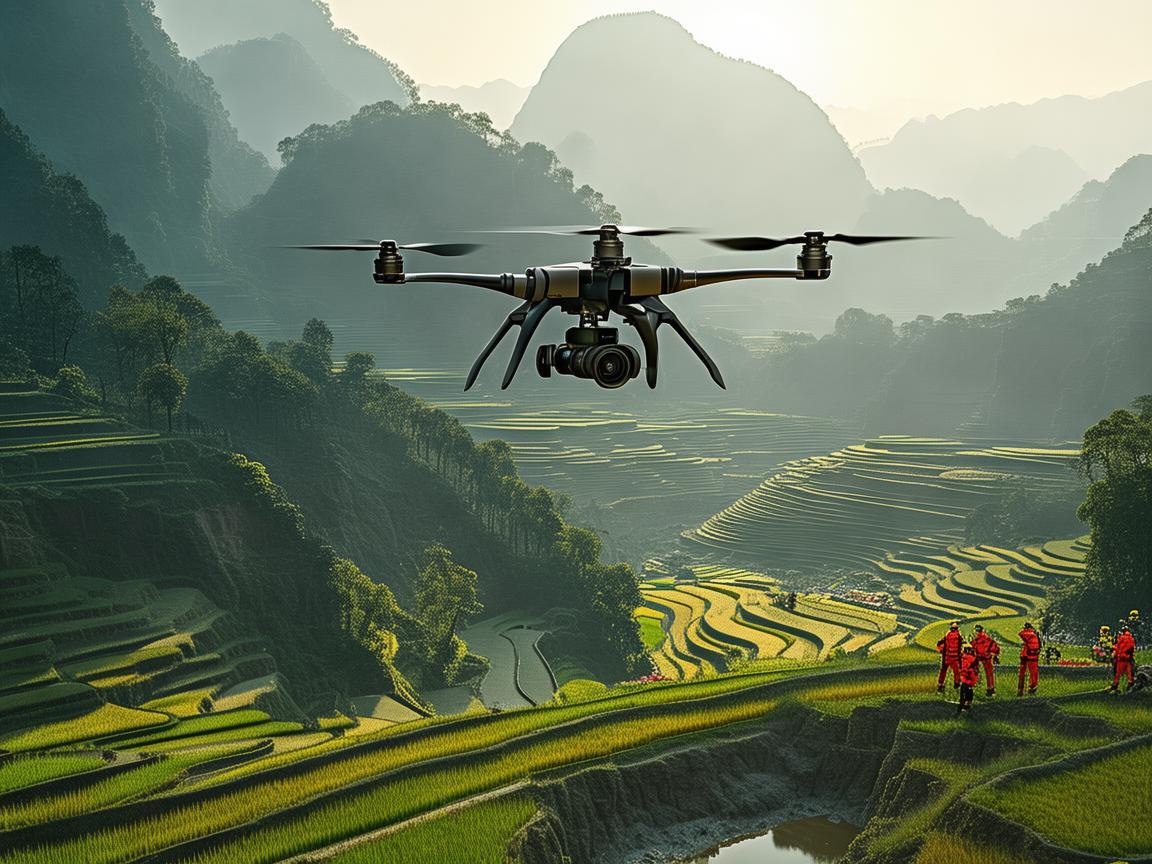 无人机助力桂林灾难应急救援