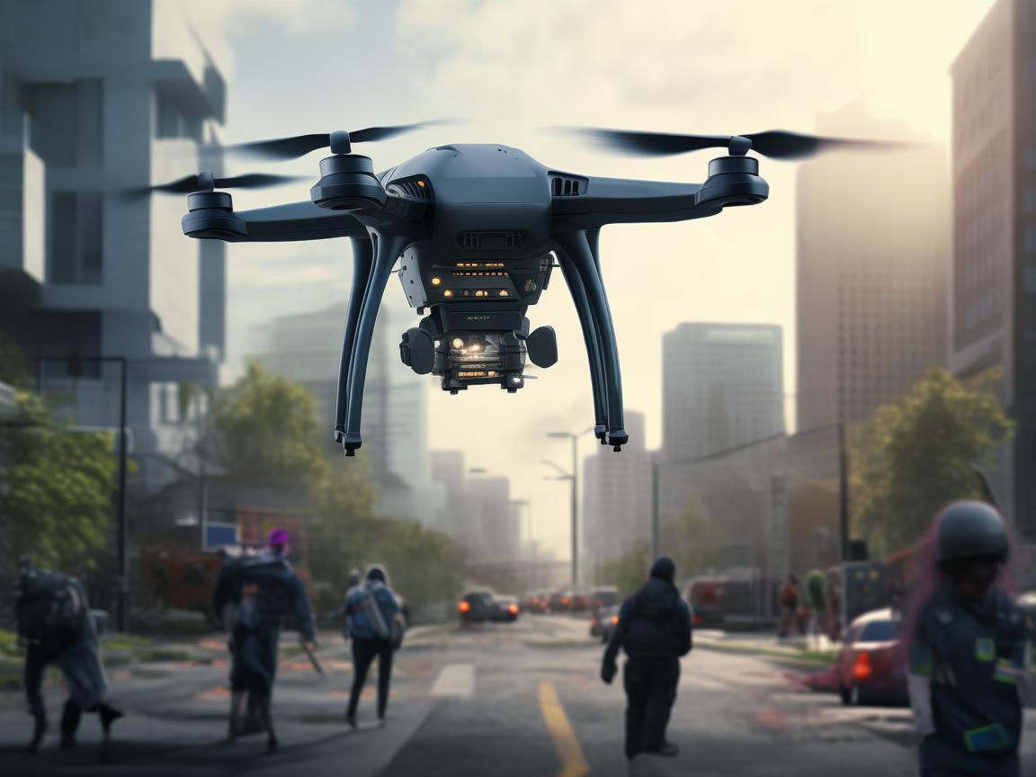 无人机助力灾难应急，发夹夹体的独特作用