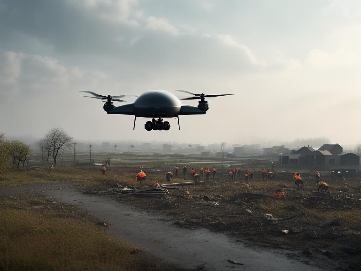 无人机助力吉林灾难应急救援