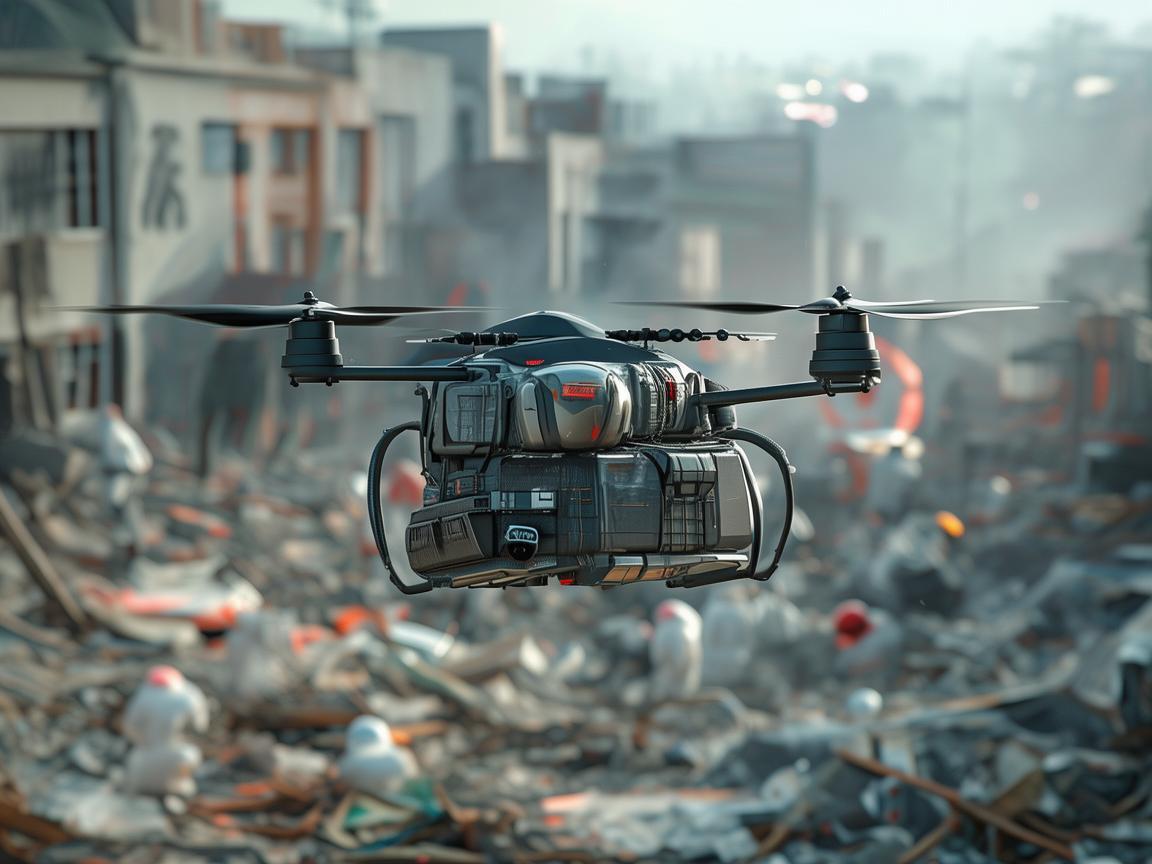 无人机助力基础医学灾难应急救援