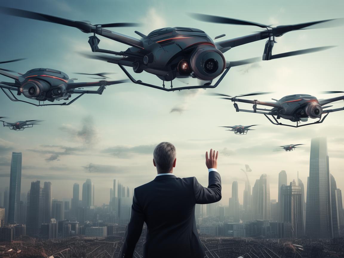 政治家引领无人机灾难应急新征程