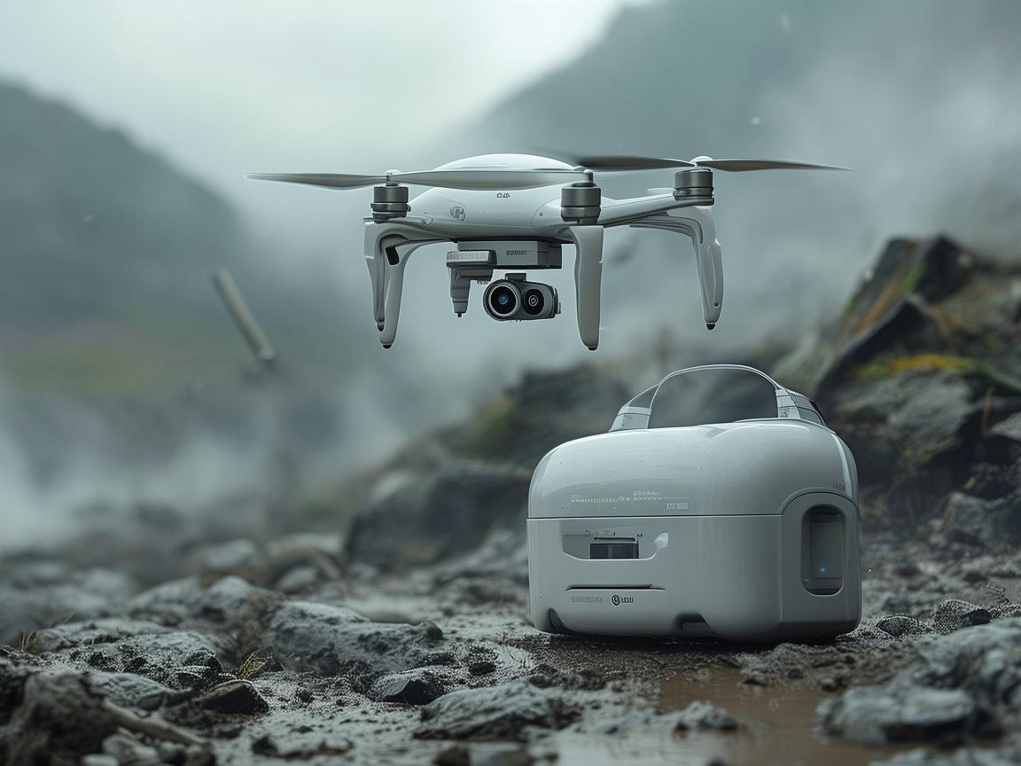 无人机助力电饭煲灾难应急救援